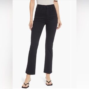 Mother denim High Waisted Rider Ankle Jeans in Not Guilty Black Size 26 EUC